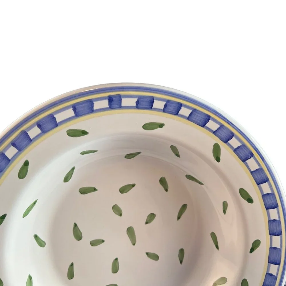 Williams Sonoma Tournesol Soup Pasta Bowl Hand Painted Italy